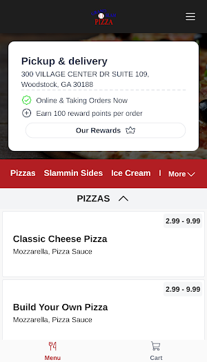 Grand Slam Pizzas Screenshot 1