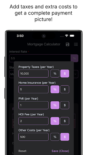 Mortgage Calculator Pro Screenshot 2