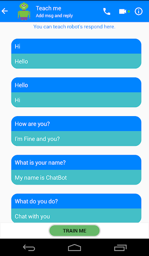 Fake Chat Conversation Chatbot Offline Screenshot 3