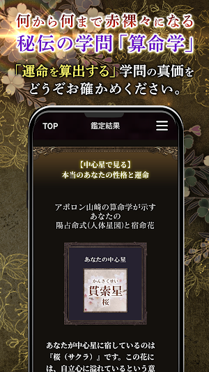 算命学｜アポロン山崎の占い Screenshot 3