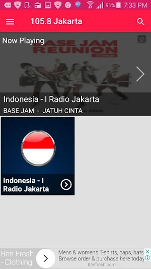 105.8 radio Screenshot 0