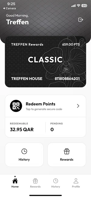 TREFFEN Rewards Screenshot 1