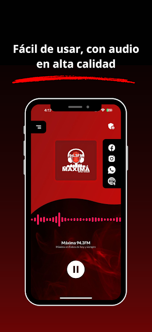Máxima 94.3 FM Screenshot 2