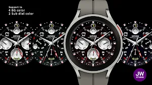 JW077 jwstudio watchface Screenshot 3