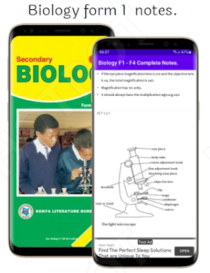 Biology: Handbook f1 - 4 notes Screenshot 0