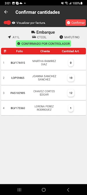Entregas VHA Screenshot 2