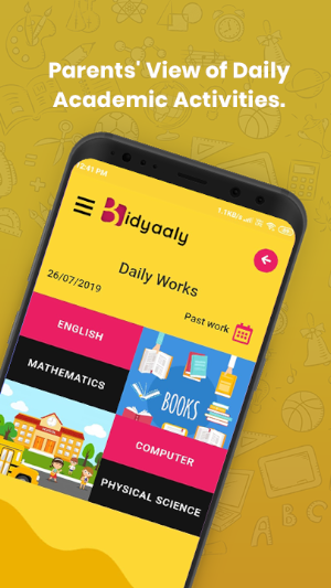 Bidyaaly - Parent Teacher Communication School App Screenshot 3