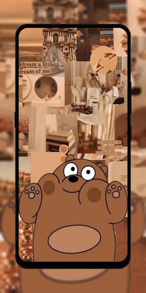Brown Aesthetic Wallpaper Screenshot 1