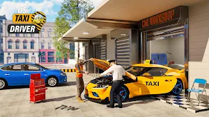 Taxi City Driver Taxi Sim 2023 Screenshot 1