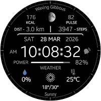 Digital NEKEI Watch face