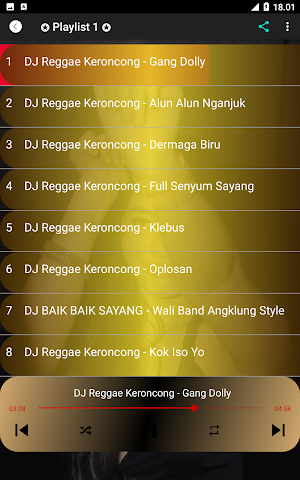 DJ Gang Dolly Reggae Keroncong Screenshot 2