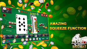 Baccarat 9 - Online Casino Card Games Screenshot 1