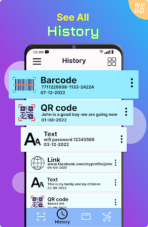 QR Code & Barcode Reader Scan Screenshot 3