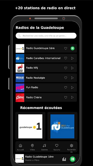 Radios de la Guadeloupe Screenshot 0