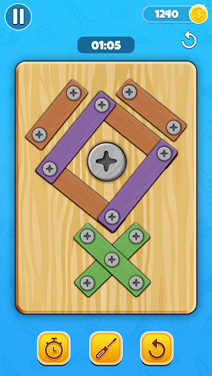 Nut & Bolts Screw Puzzle Games Screenshot 2
