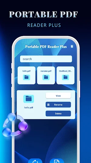 Portable PDF Reader Plus Screenshot 0