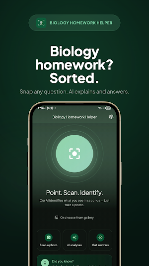 Biology Helper: AI Tutor Screenshot 0