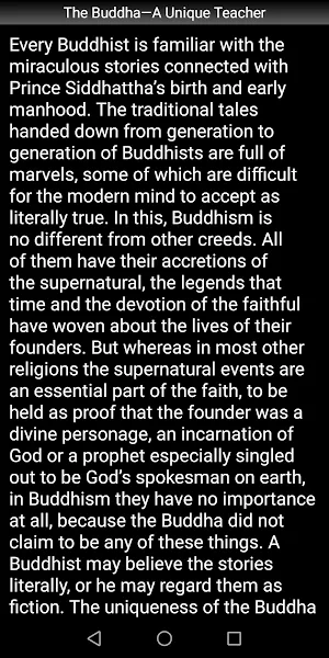 The Buddha—A Unique Teacher Screenshot 2