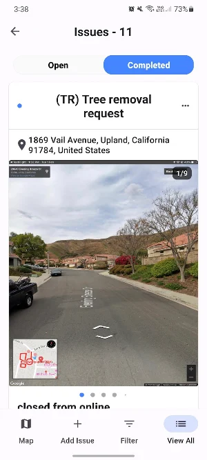 Upland Public Works Screenshot 2