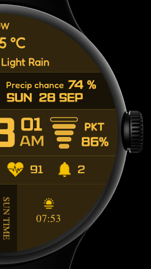 Sci-Fi Max Watch Face Screenshot 2