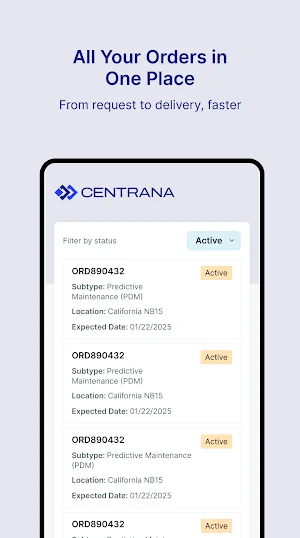 Centrana Mobile Screenshot 1