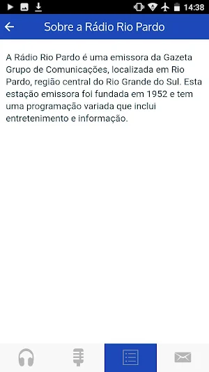 Rádio Rio Pardo 103,5 FM Screenshot 1