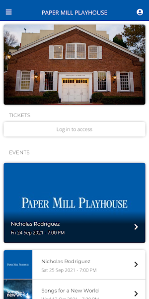 Paper Mill Playhouse Screenshot 3