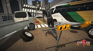 Monster Spider hero fighting Screenshot 1