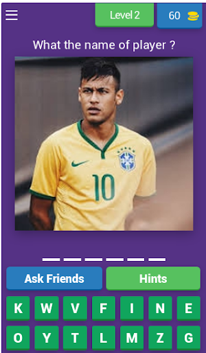 guess the player pic - Quiz Screenshot 2