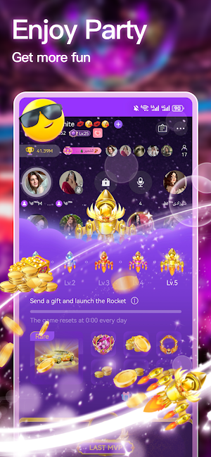 SeaU Lite - Voice Party Rooms Screenshot 2