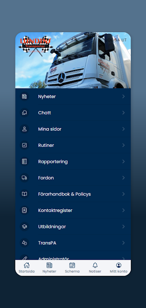 Lundins Transporter Screenshot 0