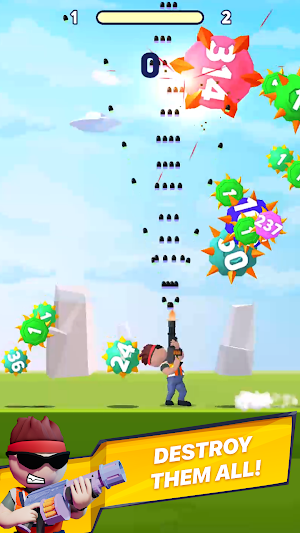 Blast Merge: Stickman Blitz Screenshot 2