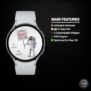 Space Wanderer - watch face Screenshot 1