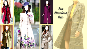 Women Stylish Coat Photo Suit Screenshot 0