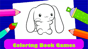 Cinnamoroll Sanrio : Coloring Screenshot 0