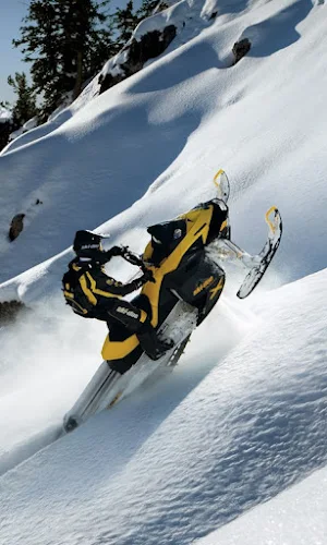 Snowmobile Race Wallpapers Screenshot 3