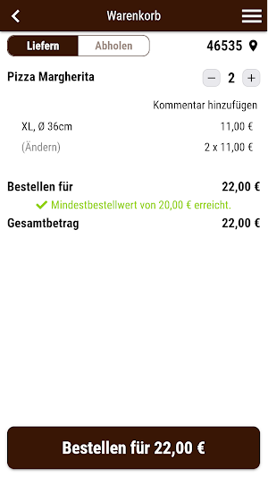 Döner Pizzeria bei Toni Screenshot 1