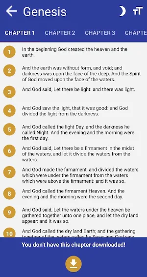 English Bible: with audio Screenshot 0