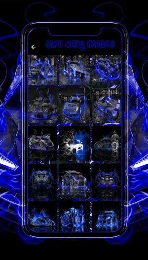 Neon Car Wallpaper Screenshot 3