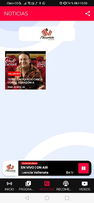 Frecuencia Vallenata Screenshot 2