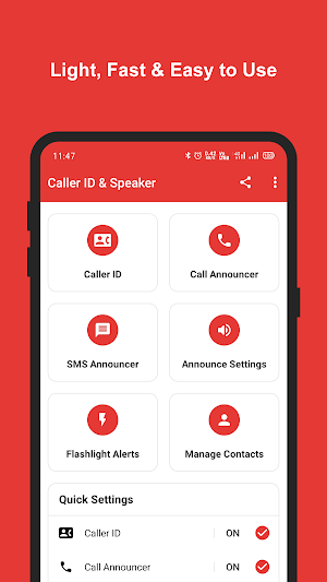 Caller ID & Speaker screenshot 1