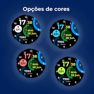 Circle Time Watch Face Screenshot 3
