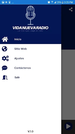 Vida Nueva Radio Online Screenshot 1