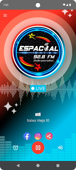 Espacial Stereo 92.8 FM Screenshot 1