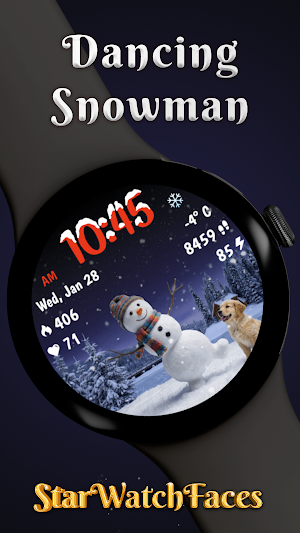 Dancing Snowman Animated WF Screenshot 0