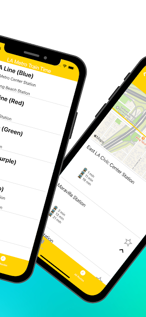 Los Angeles Metro Rail Time Screenshot 1