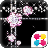 Jewel Theme Diamond Flower
