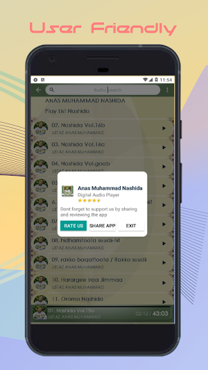 Nashida Anas Muhammad App Screenshot 3
