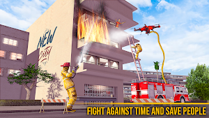 Firefighting Truck Game 2024 Screenshot 1