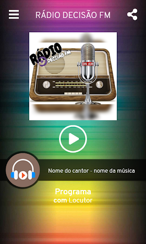Rádio decisão fm Screenshot 1